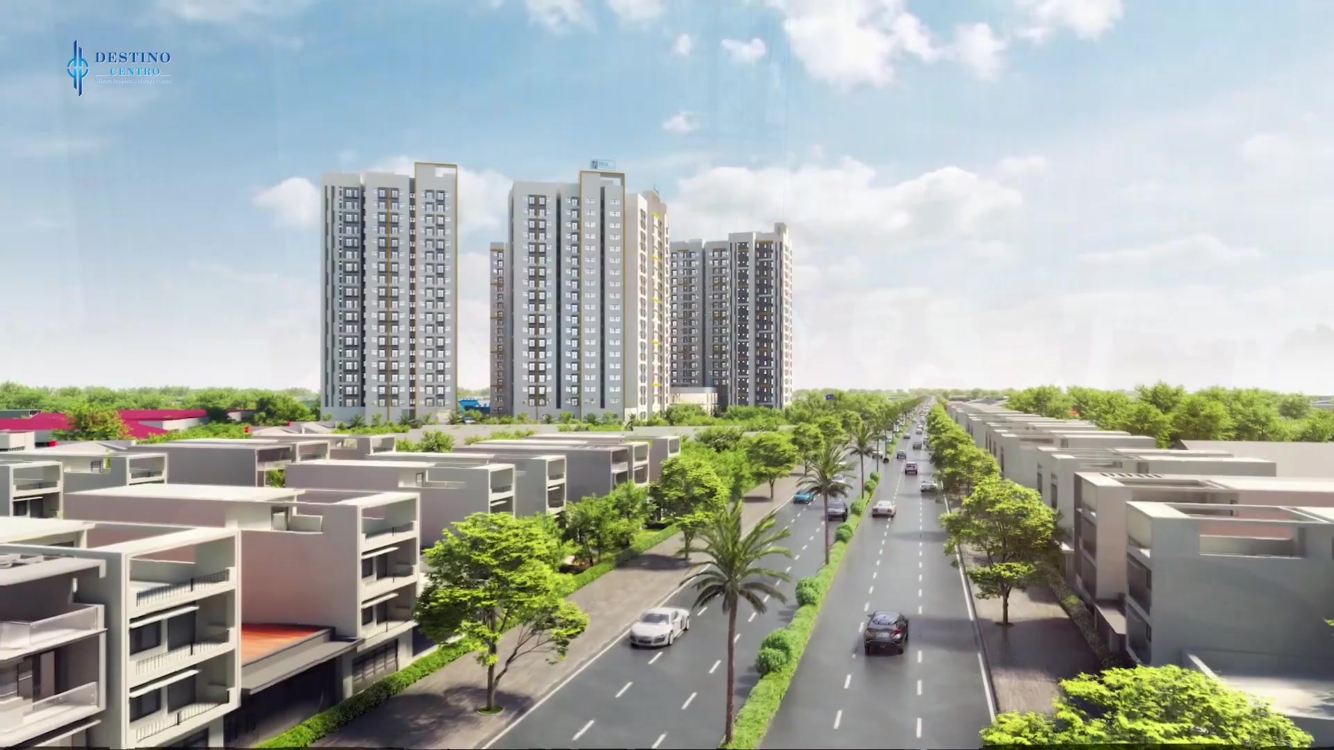 Phối cảnh tổng thể Destino Centro
